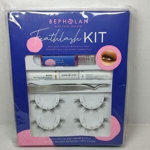 Bepholan Feathlash Kit Lashes Bond Lock Bonder Removal Applicator 24 pcs NEW